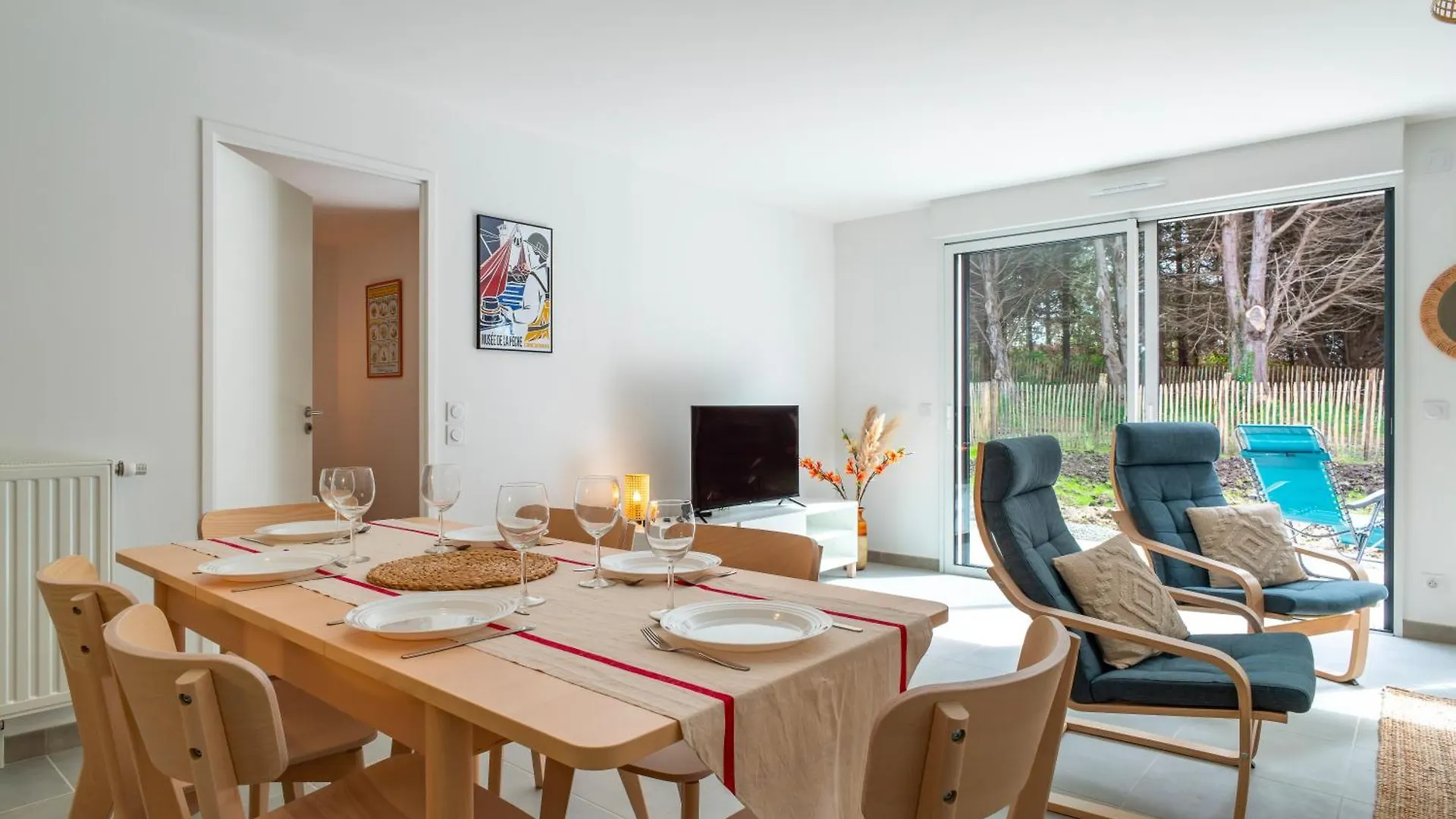 Trevarec Au Cabellou - Appartement Jardin Sur La Plage كونكارنو شقة
